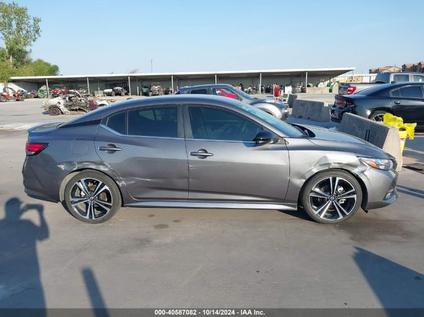 2020 Nissan Sentra Sr Xtronic Cvt VIN: 3N1AB8DV1LY289342 Lot: 40587082