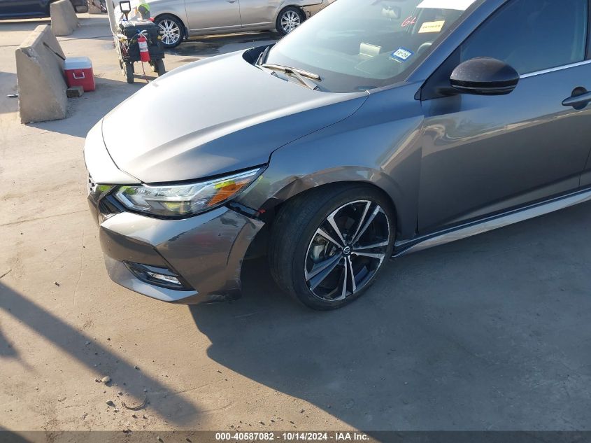 2020 Nissan Sentra Sr Xtronic Cvt VIN: 3N1AB8DV1LY289342 Lot: 40587082