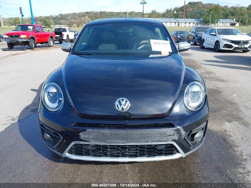 2017 Volkswagen Beetle 1.8T Dune VIN: 3VWS17AT0HM628413 Lot: 40587098