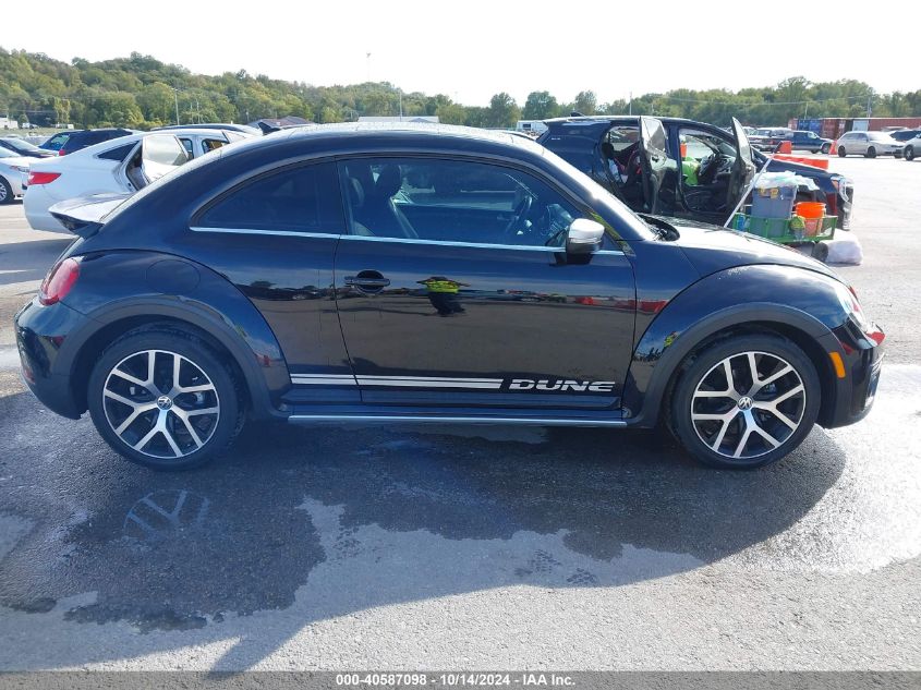 2017 Volkswagen Beetle 1.8T Dune VIN: 3VWS17AT0HM628413 Lot: 40587098