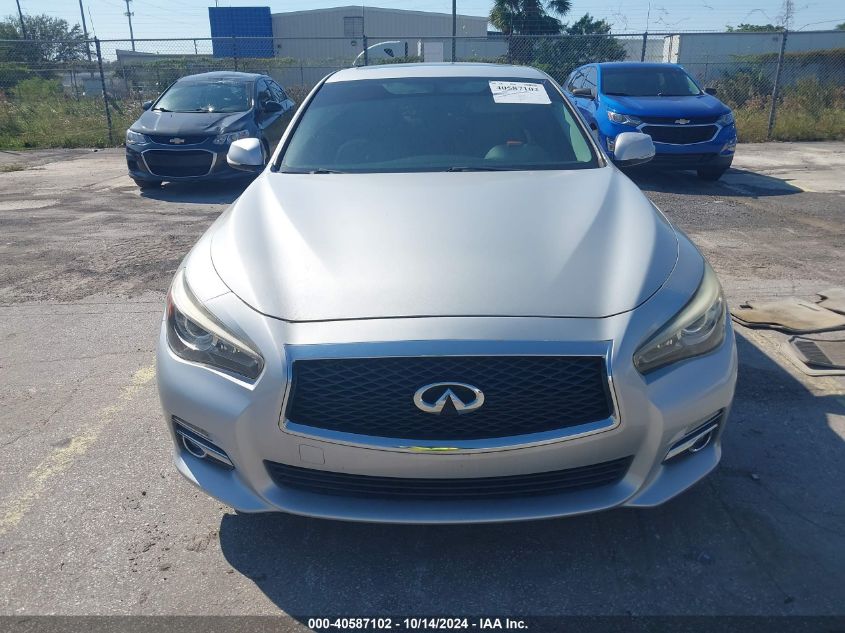 2015 Infiniti Q50 VIN: JN1BV7AP2FM330709 Lot: 40587102