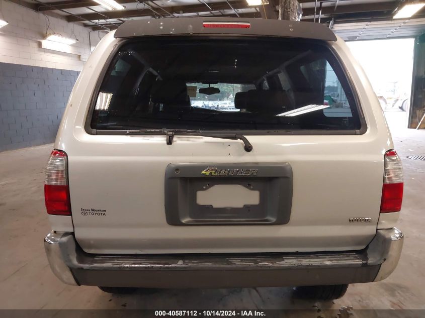 1998 Toyota 4Runner Sr5 VIN: JT3GN86R6W0090465 Lot: 40587112