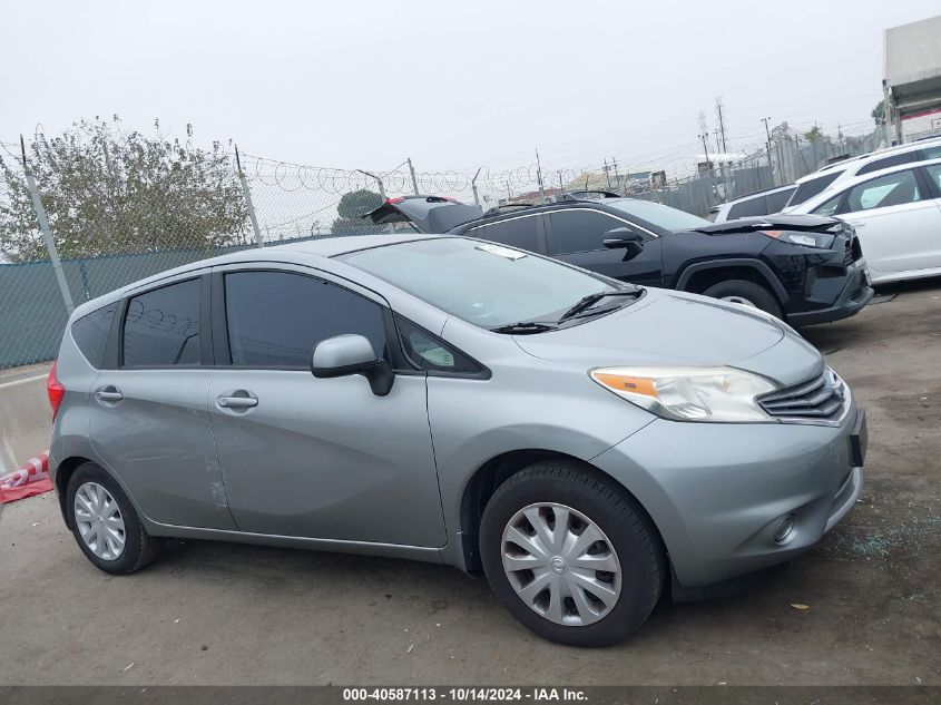 2014 Nissan Versa Note Sv VIN: 3N1CE2CP4EL374580 Lot: 40587113