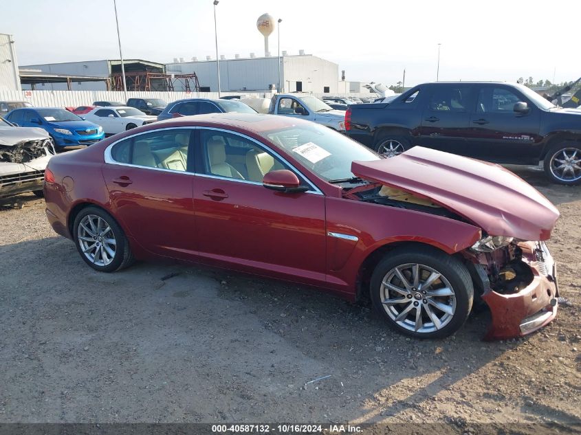 2013 Jaguar Xf I4 T VIN: SAJWA0ES1DPS98719 Lot: 40587132