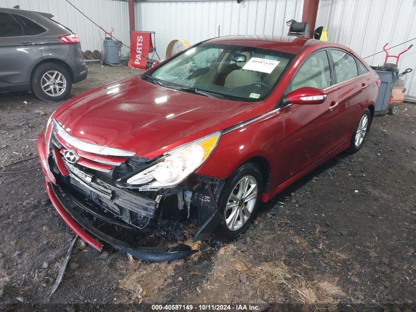 5NPEB4AC6EH948283 2014 Hyundai Sonata Gls