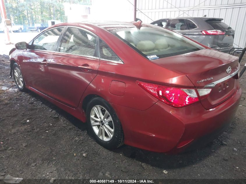 5NPEB4AC6EH948283 2014 Hyundai Sonata Gls