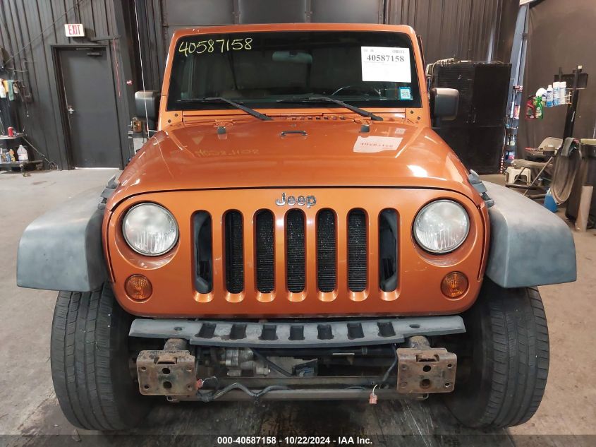 2011 Jeep Wrangler Unlimited Rubicon VIN: 1J4HA6H17BL558584 Lot: 40587158