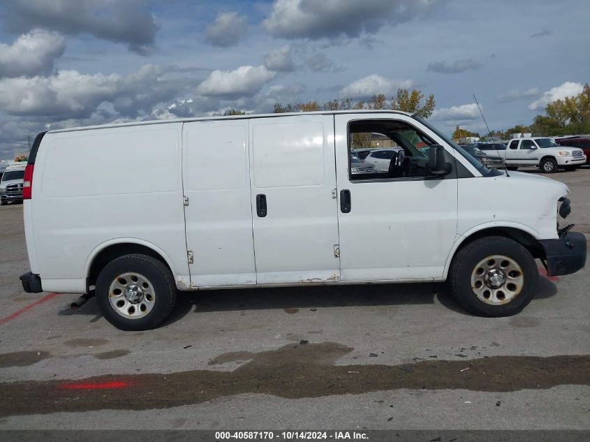 2010 Chevrolet Express 1500 Work Van VIN: 1GCUGAD4XA1179398 Lot: 40587170