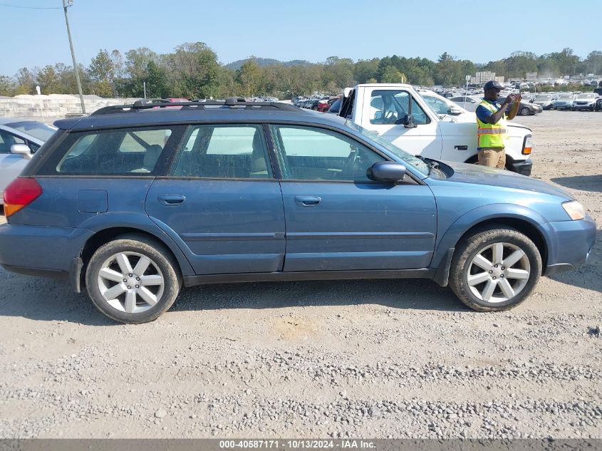 2006 Subaru Outback 2.5I Limited VIN: 4S4BP62C367322643 Lot: 40587171