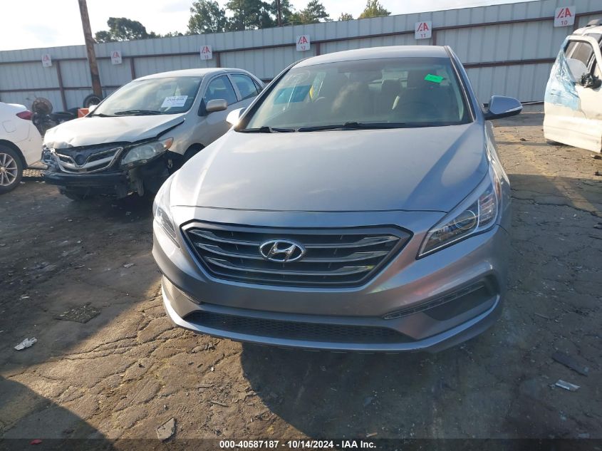 2017 Hyundai Sonata Sport/Limited VIN: 5NPE34AFXHH484376 Lot: 40587187