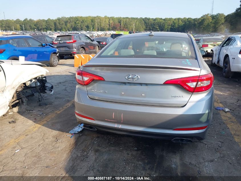 2017 Hyundai Sonata Sport/Limited VIN: 5NPE34AFXHH484376 Lot: 40587187