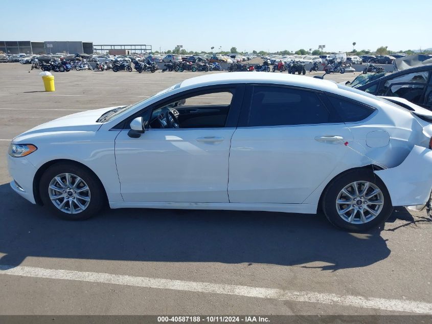 3FA6P0G75HR201385 2017 Ford Fusion S