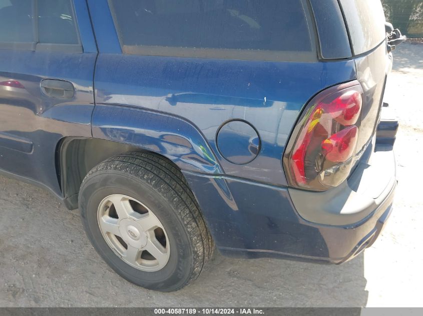 2002 Chevrolet Trailblazer VIN: 1GNDT13S022487503 Lot: 40587189