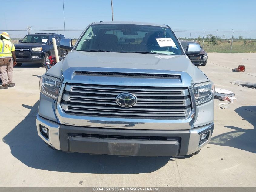 2018 Toyota Tundra Limited 5.7L V8 VIN: 5TFFY5F11JX243583 Lot: 40587235