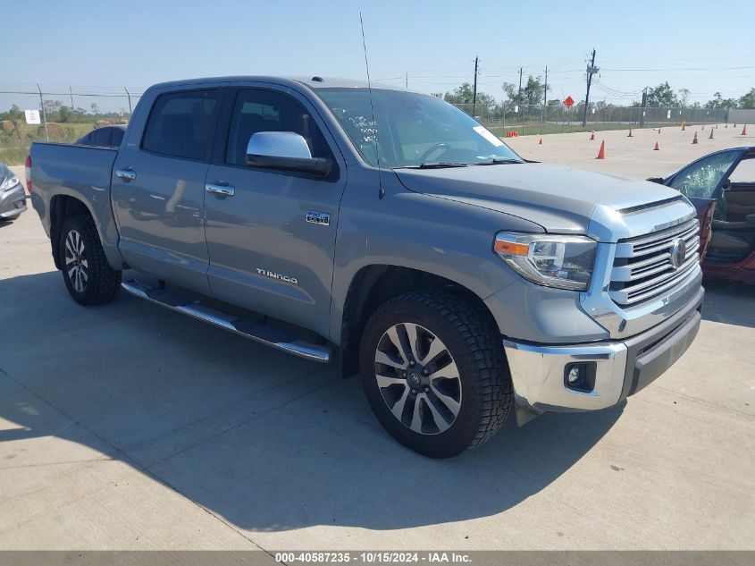 2018 Toyota Tundra Limited 5.7L V8 VIN: 5TFFY5F11JX243583 Lot: 40587235