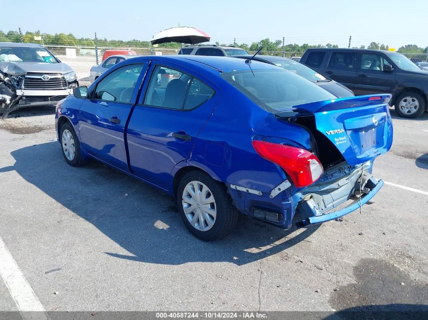 2017 Nissan Versa 1.6 S+ VIN: 3N1CN7AP6HL821219 Lot: 40587244