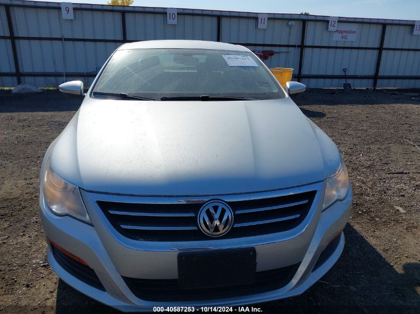 2012 Volkswagen Cc Sport VIN: WVWMN7AN5CE550727 Lot: 40587253