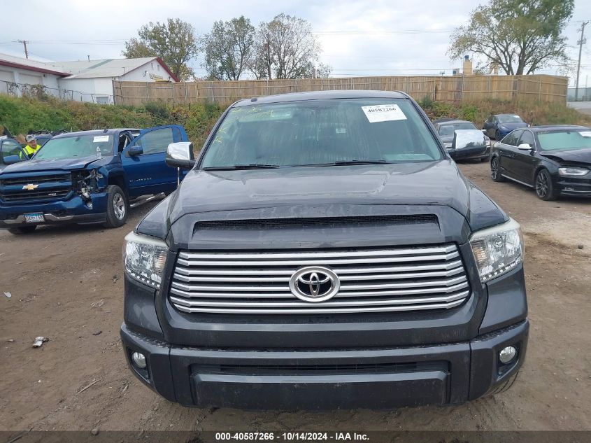 2014 Toyota Tundra Crewmax Platinum VIN: 5TFAY5F11EX367482 Lot: 40587266