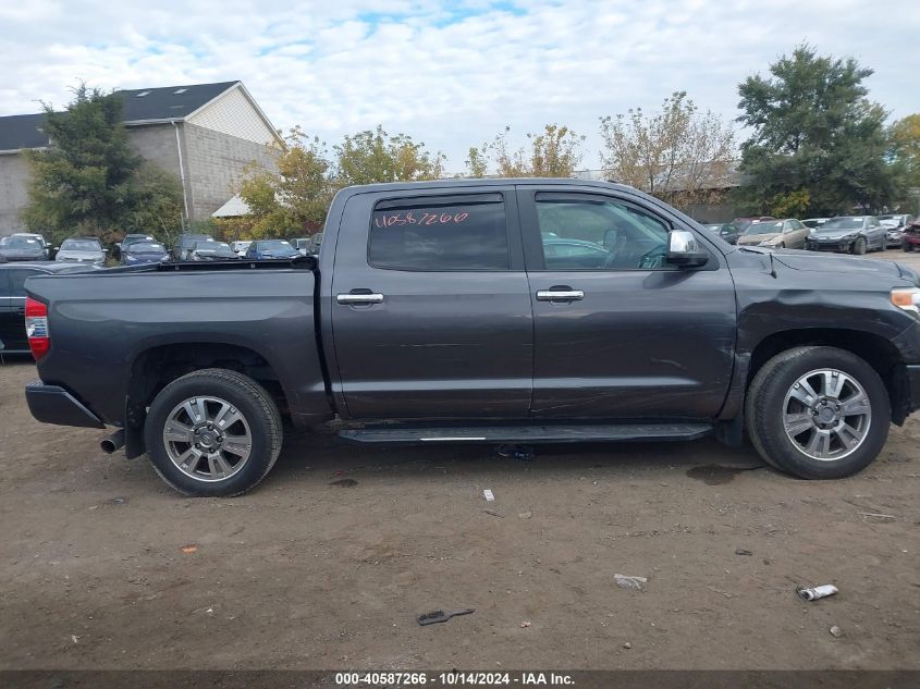 2014 Toyota Tundra Crewmax Platinum VIN: 5TFAY5F11EX367482 Lot: 40587266