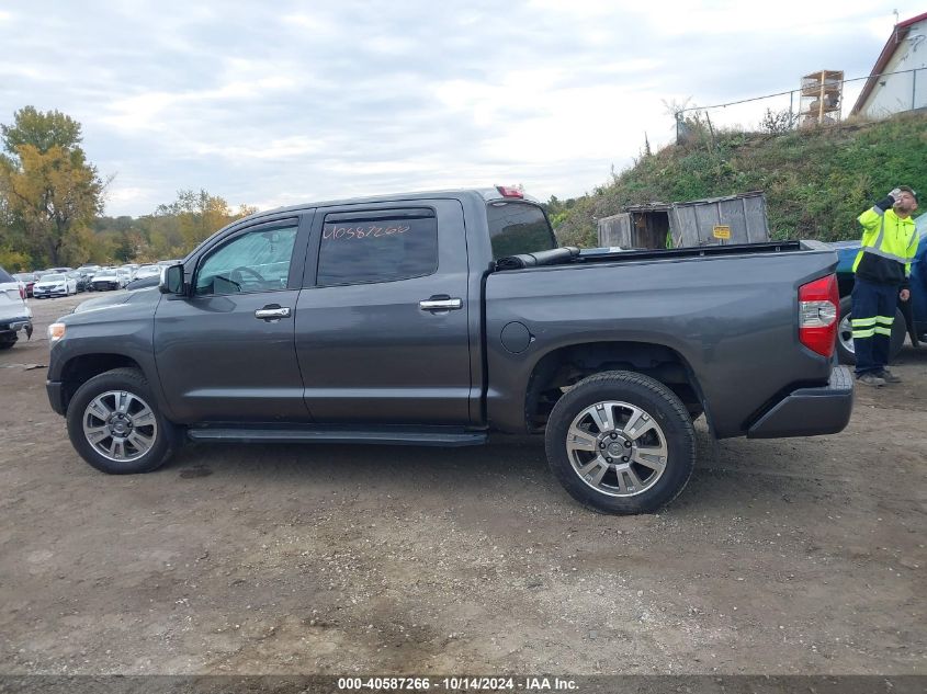 2014 Toyota Tundra Crewmax Platinum VIN: 5TFAY5F11EX367482 Lot: 40587266