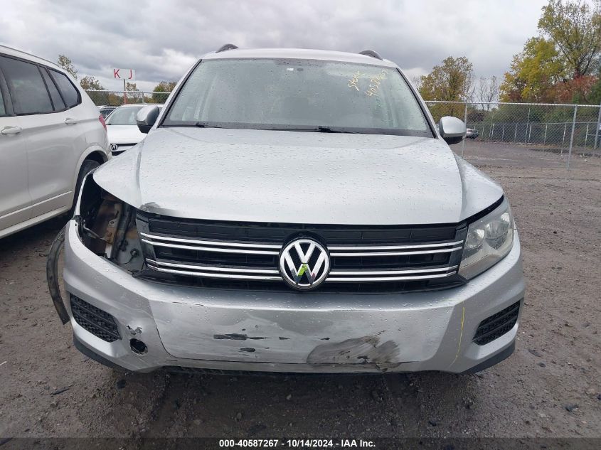 2015 Volkswagen Tiguan S/Se/Sel/R-Line VIN: WVGBV7AX2FW580691 Lot: 40587267