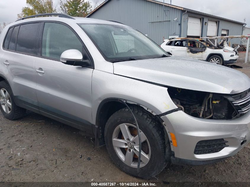 2015 VOLKSWAGEN TIGUAN S - WVGBV7AX2FW580691