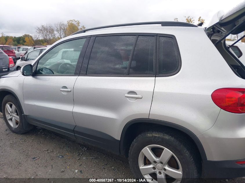 2015 VOLKSWAGEN TIGUAN S - WVGBV7AX2FW580691