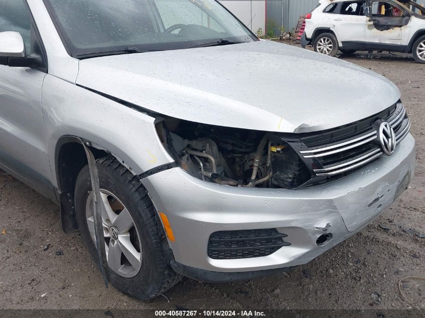 2015 VOLKSWAGEN TIGUAN S - WVGBV7AX2FW580691