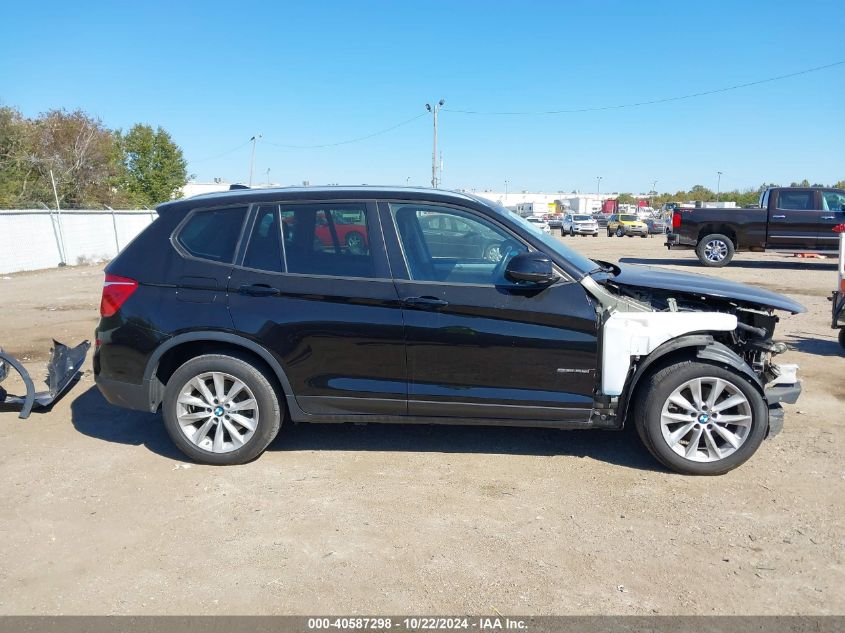 2017 BMW X3 Sdrive28I VIN: 5UXWZ7C54H0U44783 Lot: 40587298