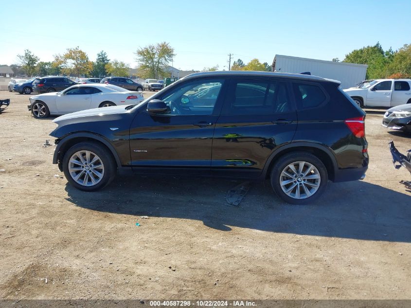 2017 BMW X3 Sdrive28I VIN: 5UXWZ7C54H0U44783 Lot: 40587298