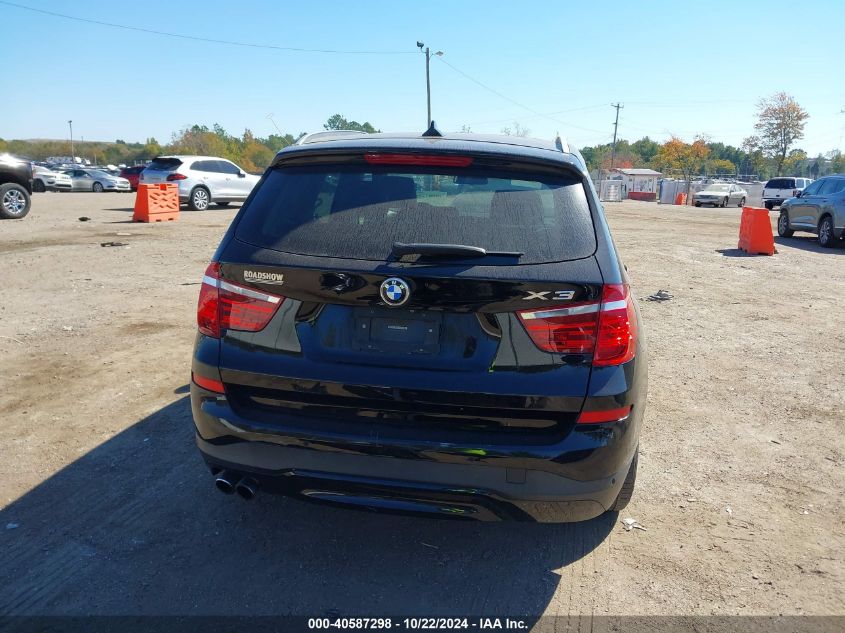 2017 BMW X3 Sdrive28I VIN: 5UXWZ7C54H0U44783 Lot: 40587298