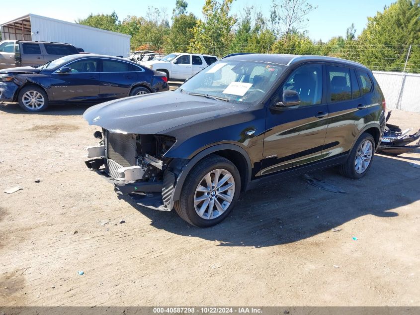 VIN 5UXWZ7C54H0U44783 2017 BMW X3, Sdrive28I no.2