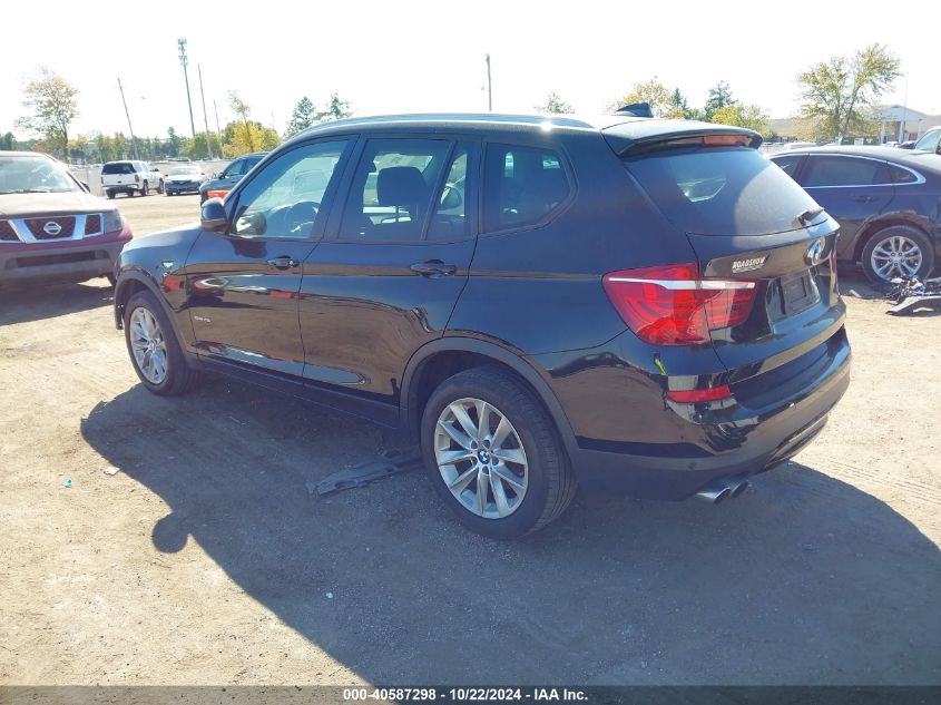 VIN 5UXWZ7C54H0U44783 2017 BMW X3, Sdrive28I no.3