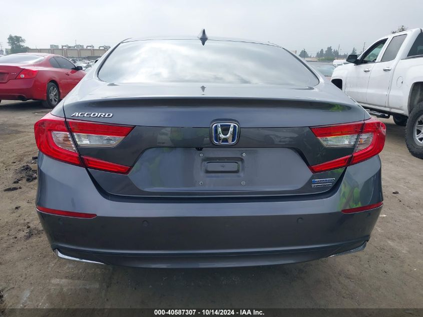 2022 Honda Accord Hybrid Touring VIN: 1HGCV3F99NA008283 Lot: 40587307