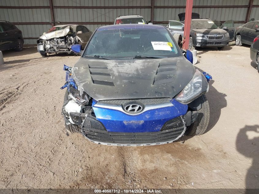 2013 Hyundai Veloster VIN: KMHTC6ADXDU138244 Lot: 40587312