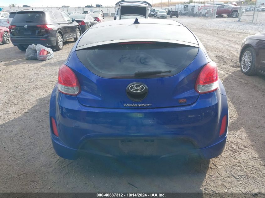 2013 Hyundai Veloster VIN: KMHTC6ADXDU138244 Lot: 40587312