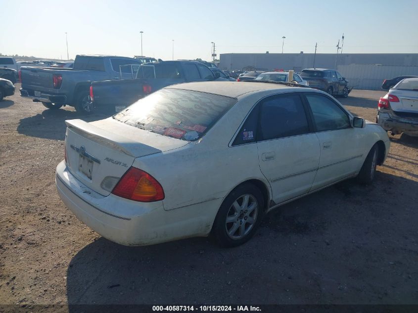 2002 Toyota Avalon Xl VIN: 4T1BF28B72U233888 Lot: 40587314