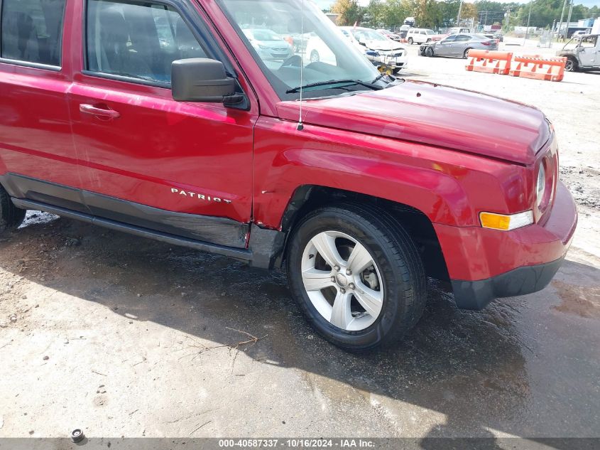 2016 Jeep Patriot Sport VIN: 1C4NJRBB9GD674320 Lot: 40587337