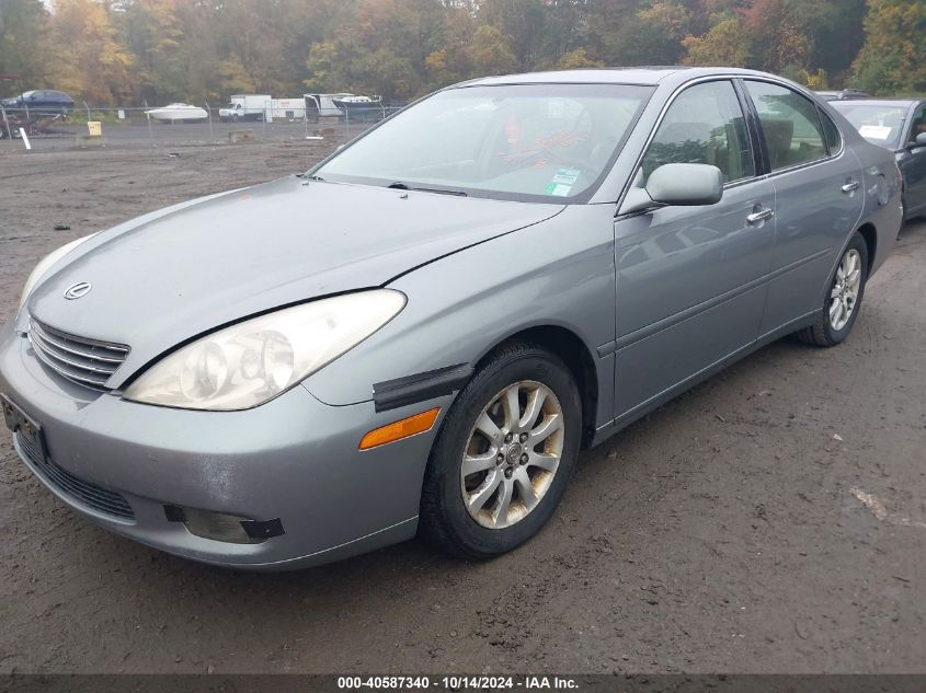 2003 Lexus Es 300 VIN: JTHBF30GX30127315 Lot: 40587340