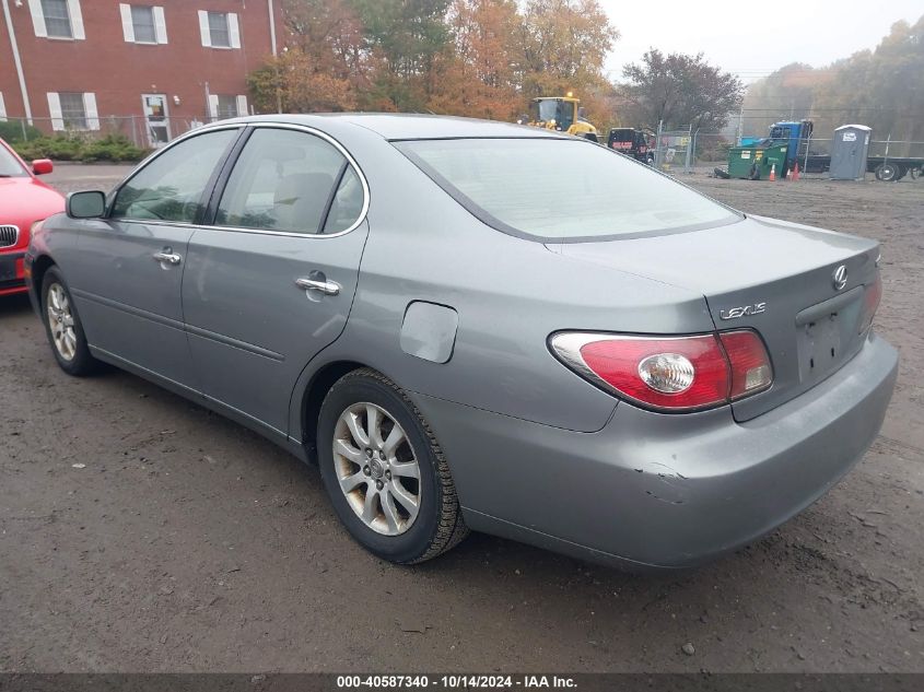 2003 Lexus Es 300 VIN: JTHBF30GX30127315 Lot: 40587340