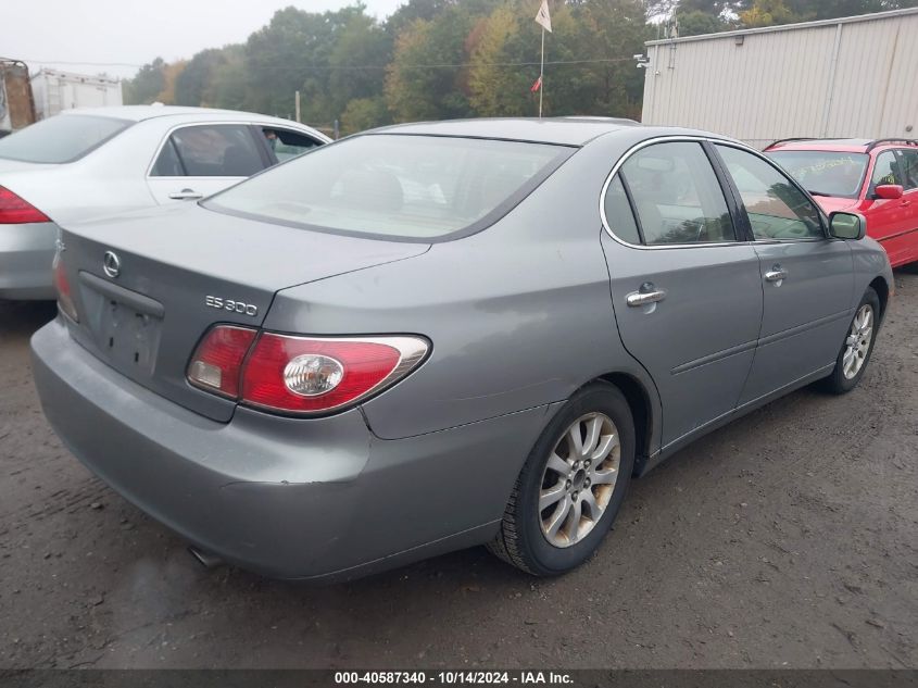 2003 Lexus Es 300 VIN: JTHBF30GX30127315 Lot: 40587340