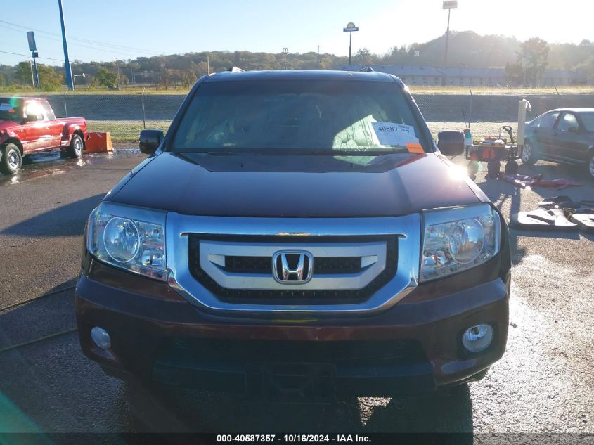 2010 Honda Pilot Ex VIN: 5FNYF4H41AB006599 Lot: 40587357