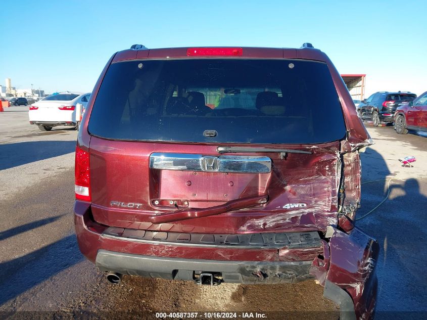 2010 Honda Pilot Ex VIN: 5FNYF4H41AB006599 Lot: 40587357