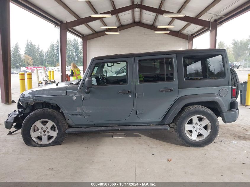 2014 Jeep Wrangler Unlimited Sport VIN: 1C4HJWDG1EL227701 Lot: 40587369