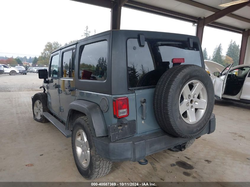 1C4HJWDG1EL227701 2014 Jeep Wrangler Unlimited Sport