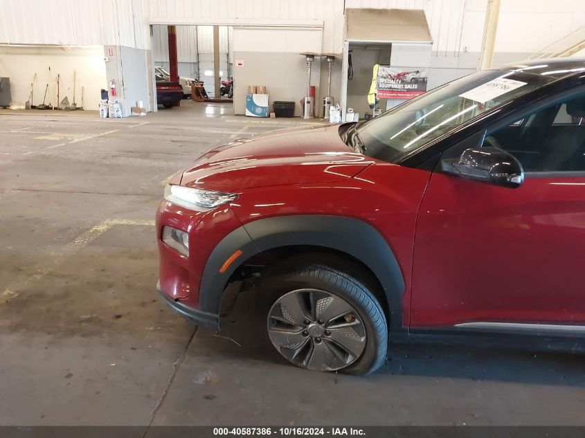 2021 Hyundai Kona Electric Sel VIN: KM8K23AG3MU133863 Lot: 40587386