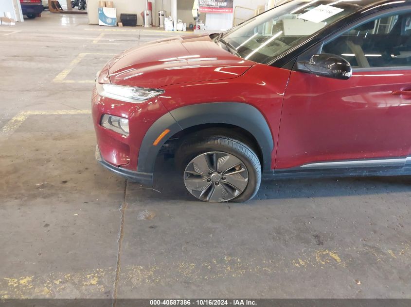 2021 Hyundai Kona Electric Sel VIN: KM8K23AG3MU133863 Lot: 40587386