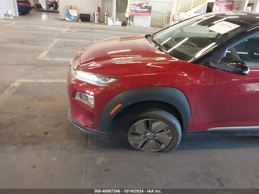 2021 Hyundai Kona Electric Sel VIN: KM8K23AG3MU133863 Lot: 40587386