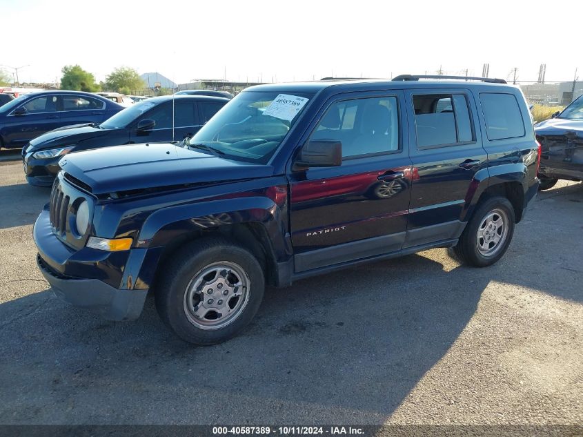 1C4NJPBA1DD187605 2013 Jeep Patriot Sport