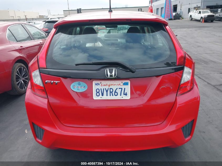 2015 Honda Fit Lx VIN: 3HGGK5H56FM732050 Lot: 40587394